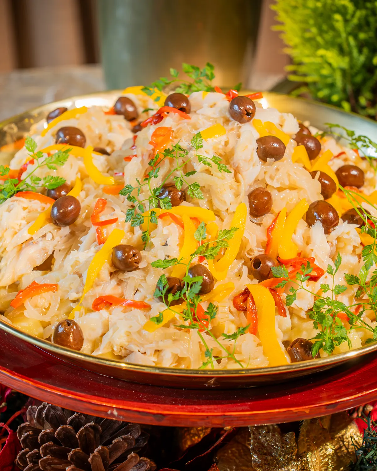 Bacalhau do Porto em lascas