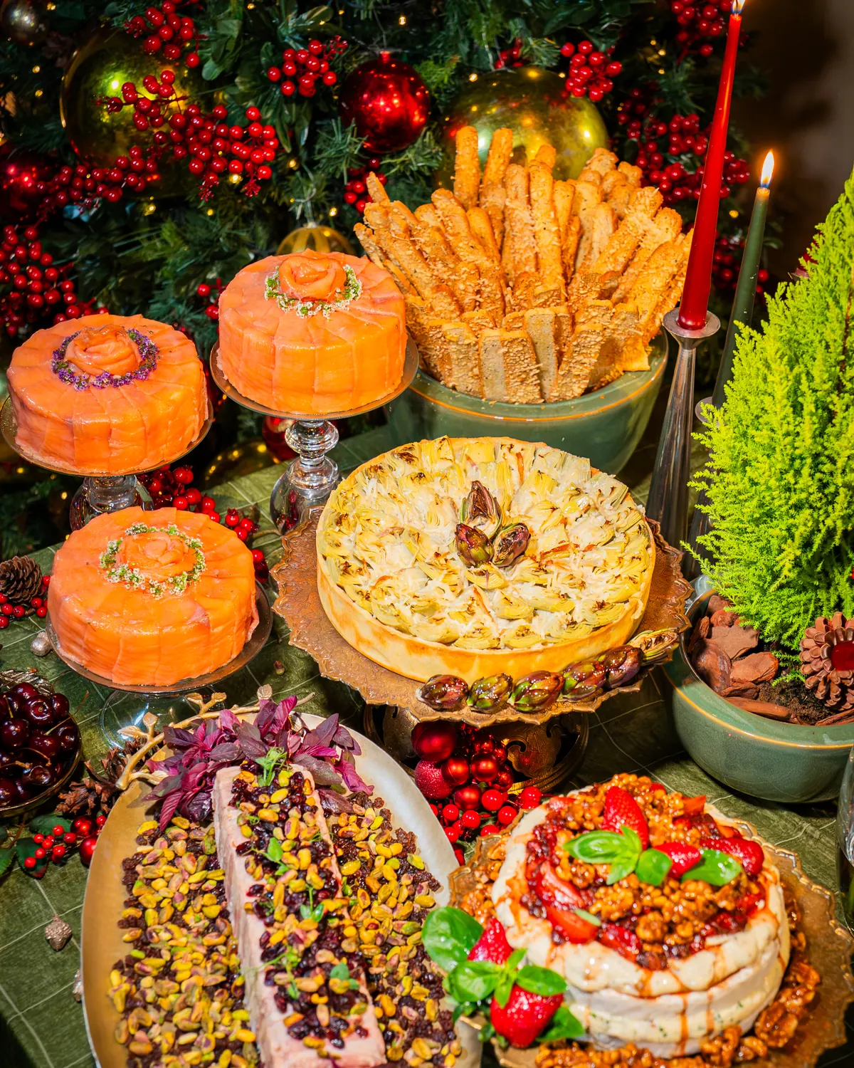 Doces e frutas
