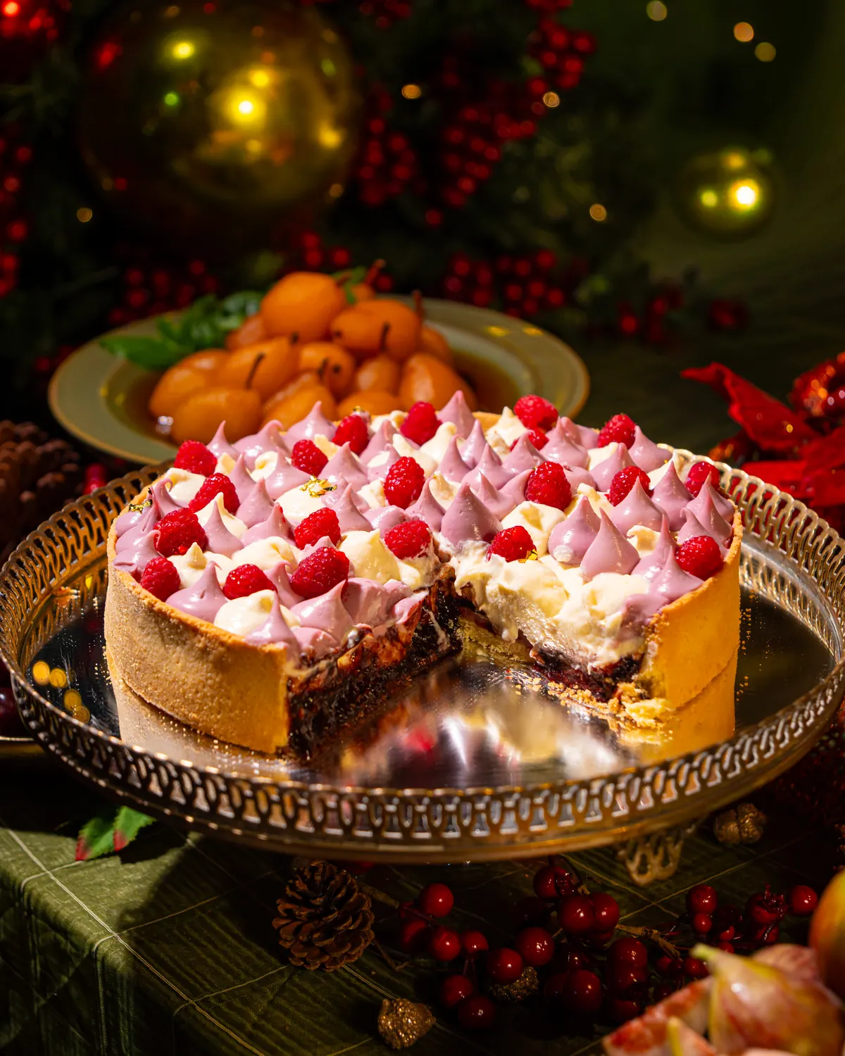 Torta de framboesa