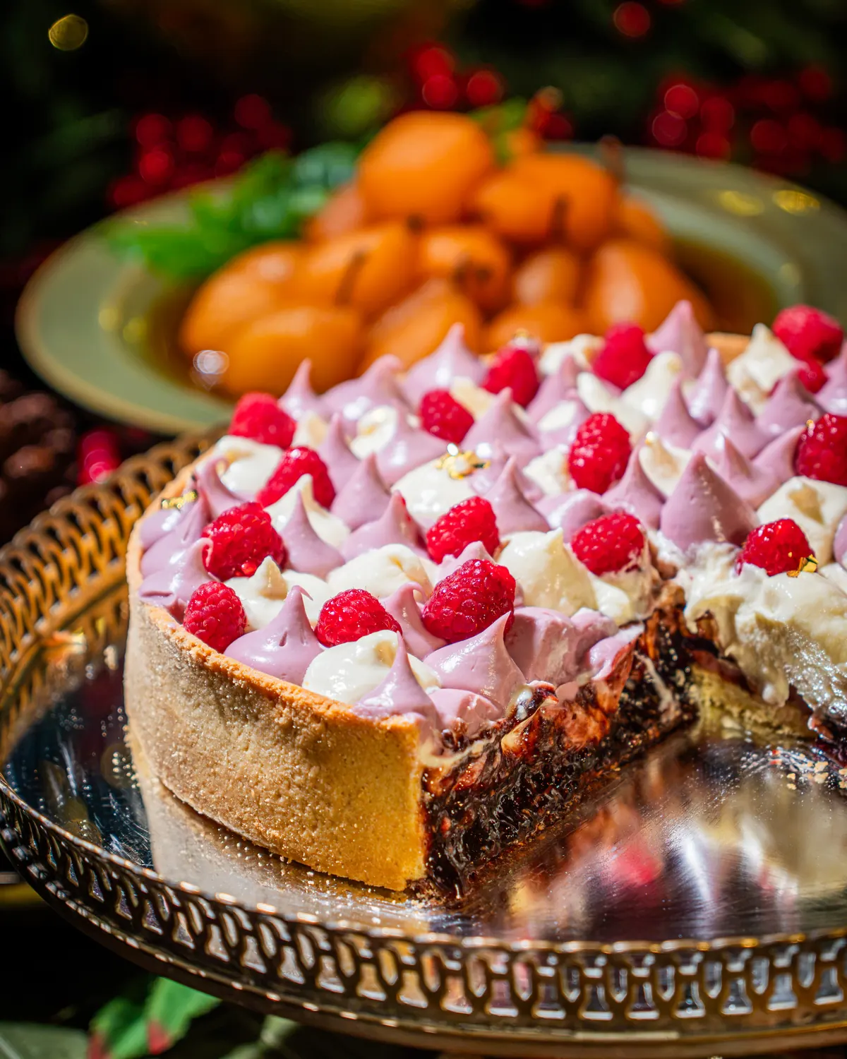 Torta de framboesa