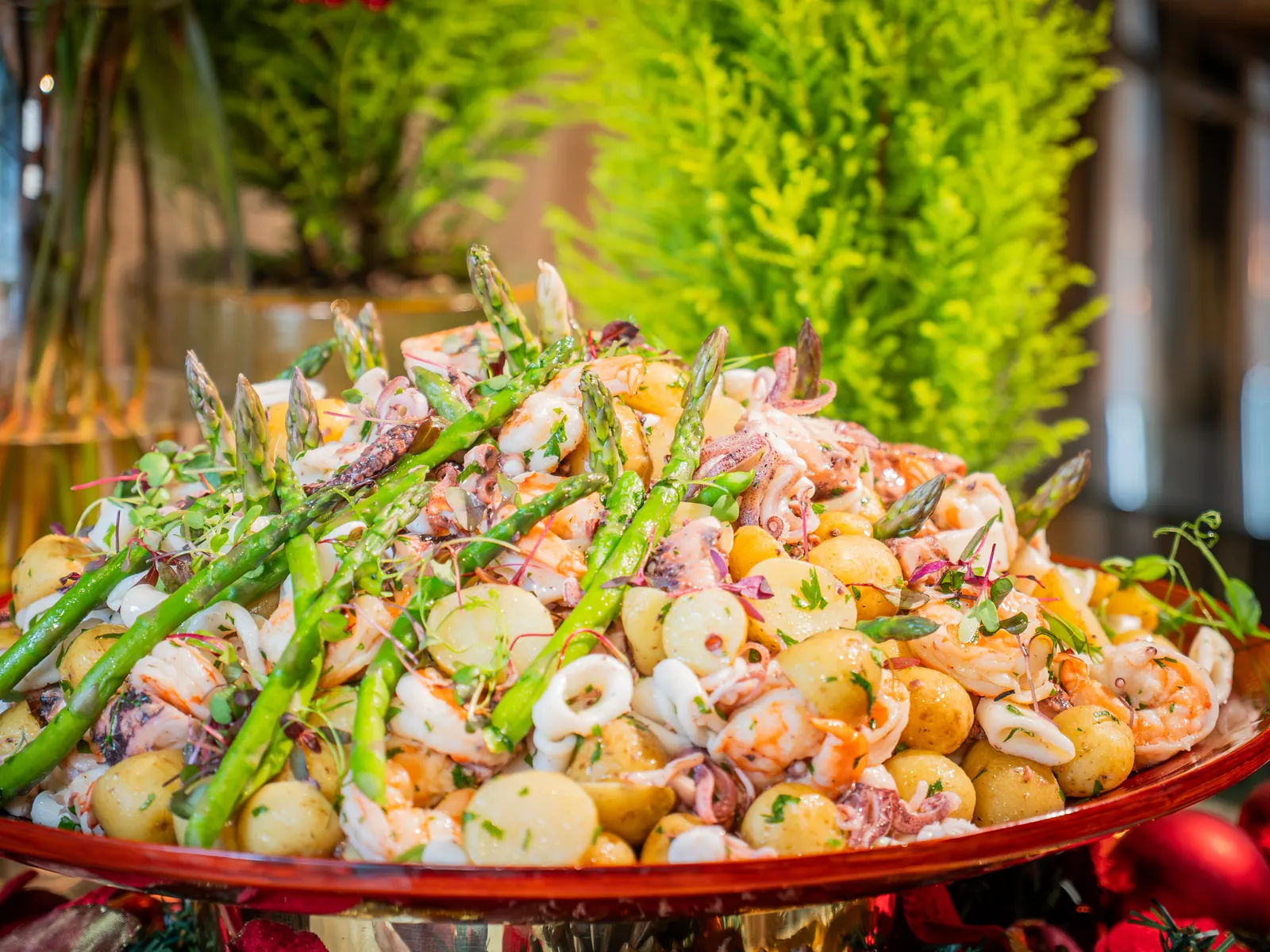 Salada de frutos do mar